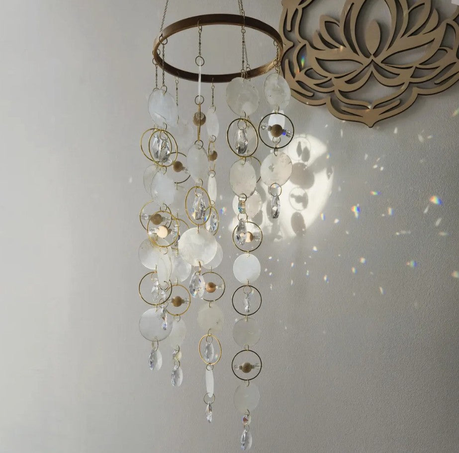 Sienna - Moonlit Cascade Crystal Sun Catcher