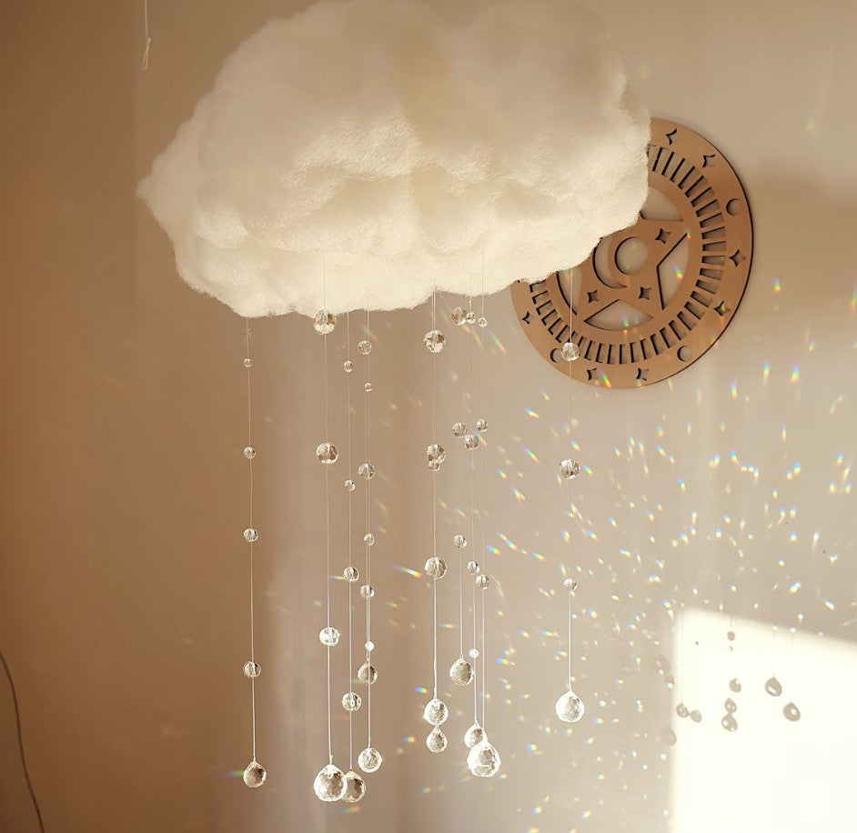 Kira - Crystal Rain Cloud Sun Catcher